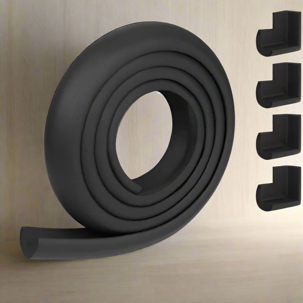 Protecteur de Coin de Table - BabySafetyCornerProtector™ - Noir - Bebechouboutique