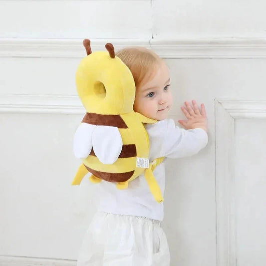 Coussin Bébé - BabyHeadBackProtector™ - Jaune - Bebechouboutique