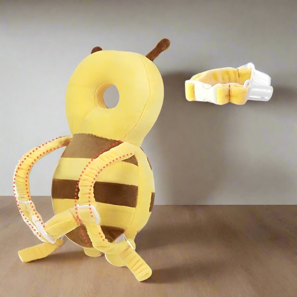 Coussin Bébé - BabyHeadBackProtector™ - Jaune - Bebechouboutique