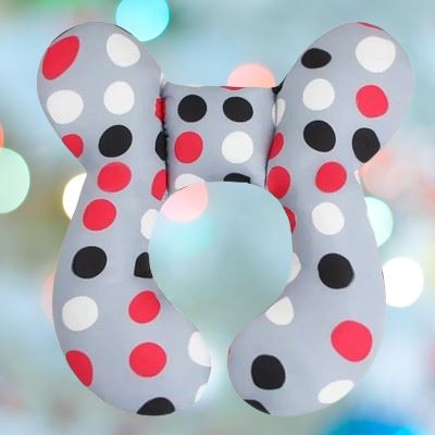 Coussin Bébé - BabyTravelPillow™ - Pastille - Bebechouboutique