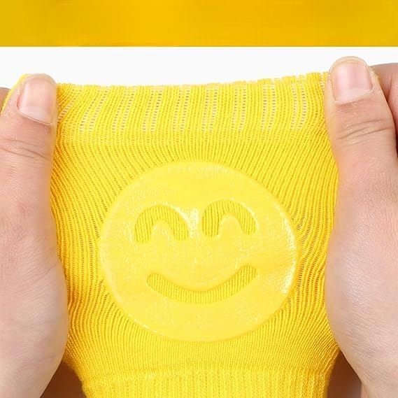 Genouillères - TotiPads™ - SmileyJaune - Bebechouboutique