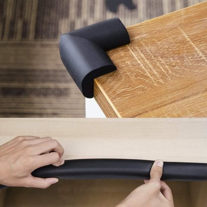 Protecteur de Coin de Table - BabySafetyCornerProtector™ - Noir - Bebechouboutique